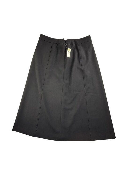 Talbots Dresses & Skirts - Vintage Talbots Skirt Womens 14P Black Wool A Line Midi Stretch Career Office
